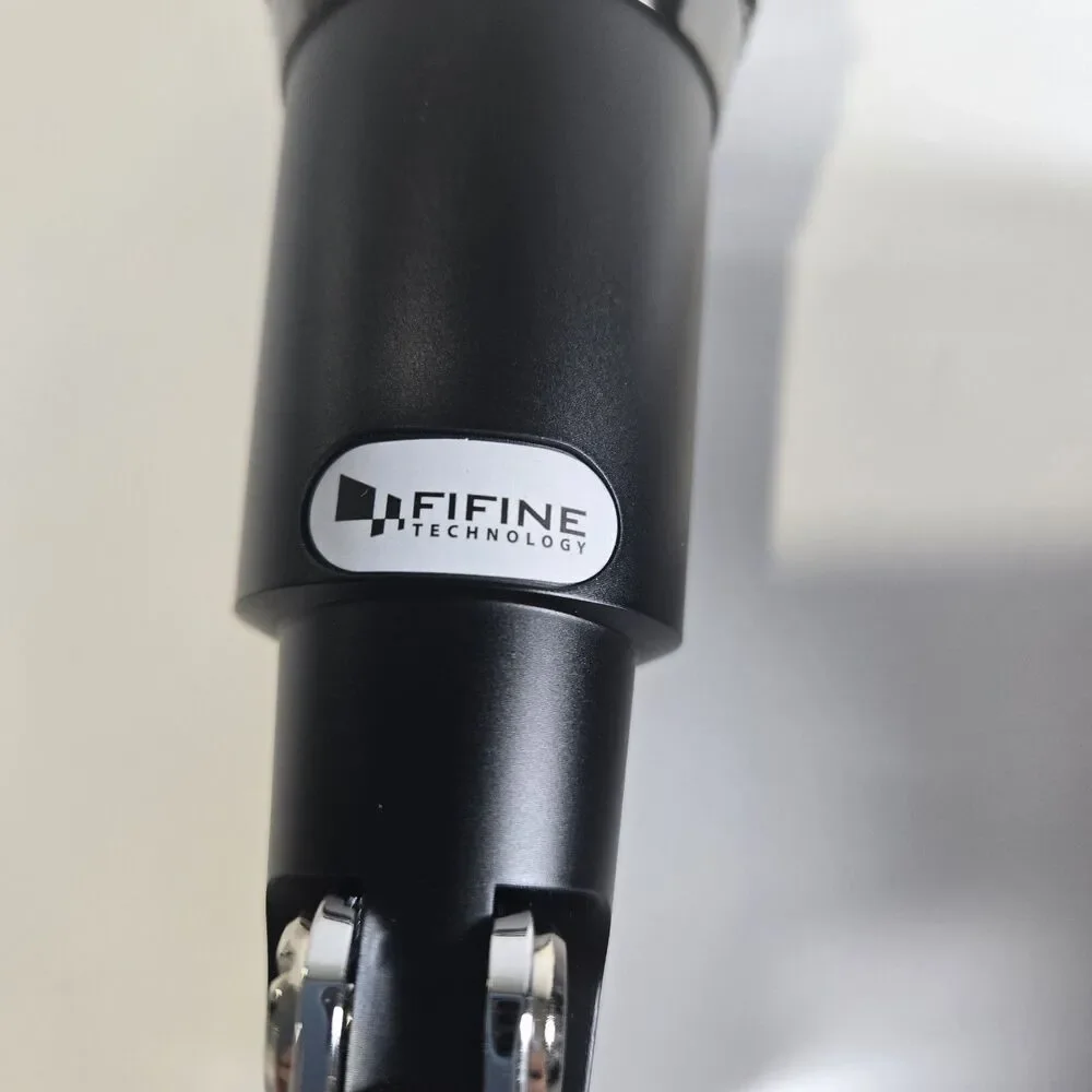 FIFINE K6 Wired Dynamic Microphone Handheld Vocal Karaoke Mic w/ Box Accessories
